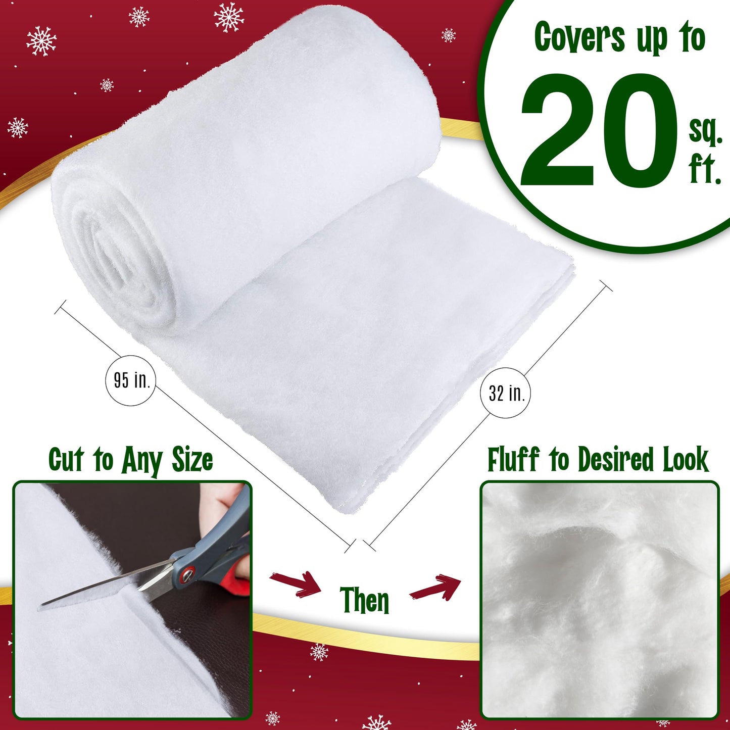 Snow Blanket 80x240
