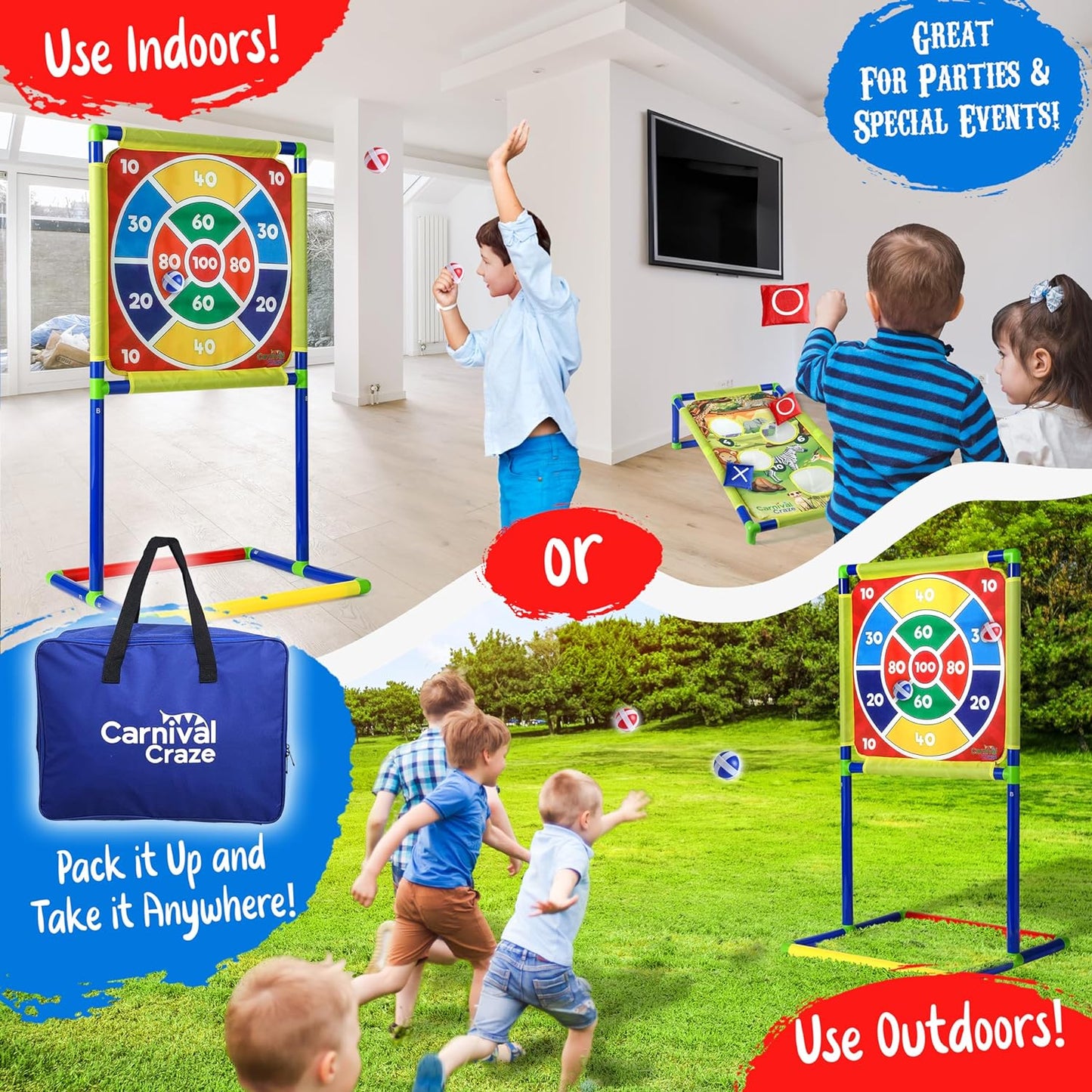 7-in-1 Carnival Game Set