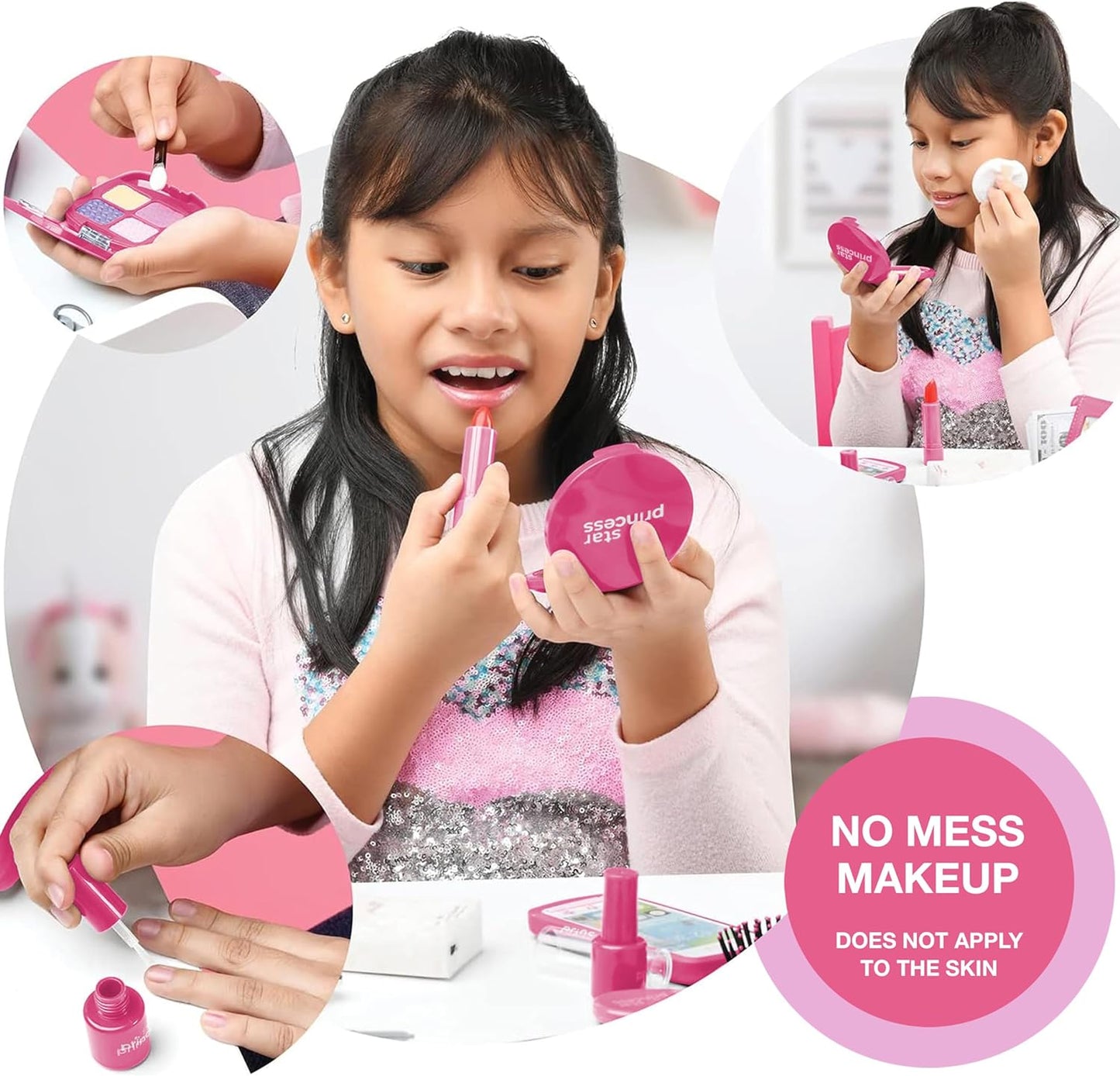 Deluxe Pretend Play Purse Set with Accessories - Pink Edition