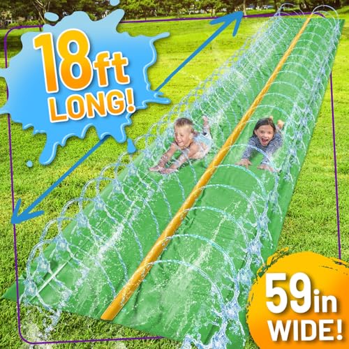 18-Feet Regular Water Slide - Green