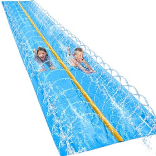 18-Feet Regular Water Slide - Light Blue