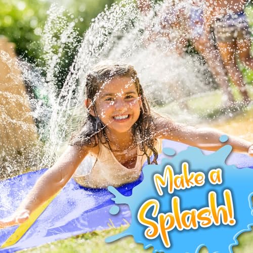18-Feet Regular Water Slide - Navy Blue