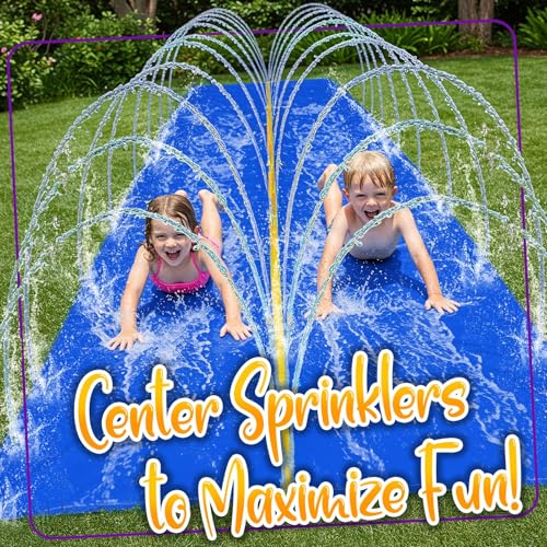 18-Feet Regular Water Slide - Navy Blue