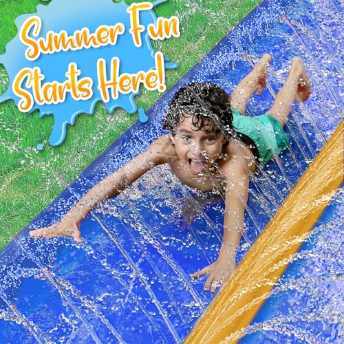 18-Feet Regular Water Slide - Navy Blue
