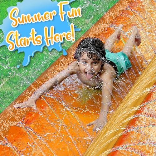 18-Feet Regular Water Slide - Orange