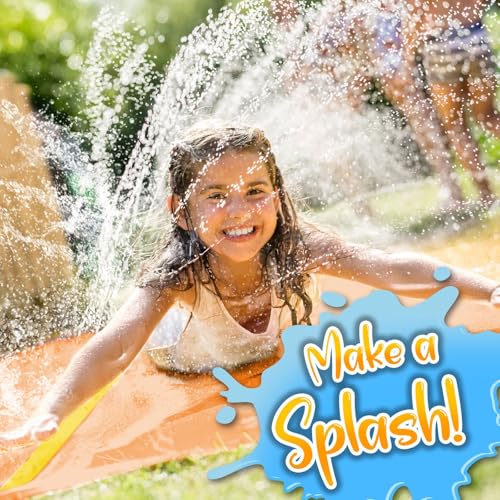 18-Feet Regular Water Slide - Orange