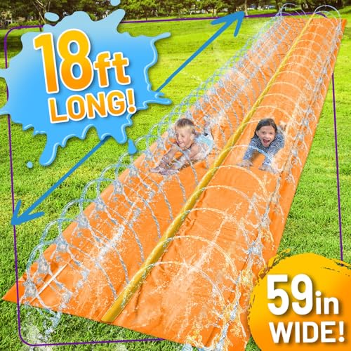 18-Feet Regular Water Slide - Orange