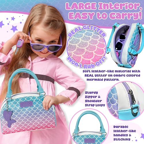 Deluxe Pretend Play Purse Set with Accessories - Mermaid