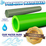 Outdoor Water Play for Kids, Backyard Waterpark Sprinkler Summer Toy, Fun Outside Play Structure for Kids with Sprinkler, Water Buckets and Splash Wheels, Family Backyard Waterpark