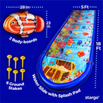 18- Feet Coral Theme Water Slide
