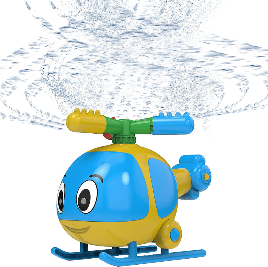 Kids helicopter sprinkler