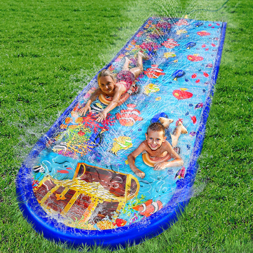 18- Feet Coral Theme Water Slide